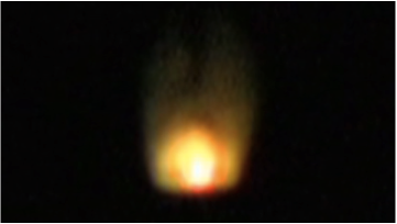 Two Orange Orb UFO's Captured Over NC